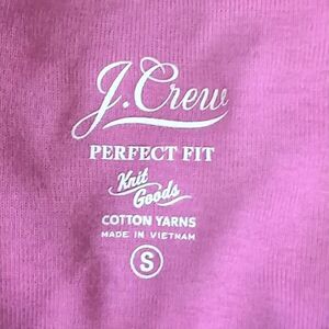 Jcrew Nwot jcrew perfect fit Lilac cotton t shirt